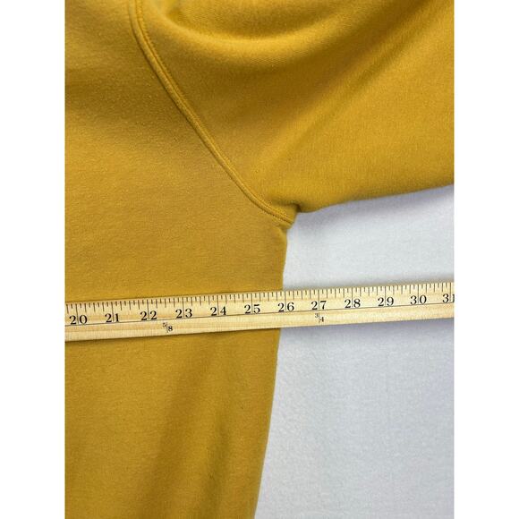 Hastings & Smith Mustard Yellow Embroidered Bridge Sweatshirt - Size XXL - Picture 8 of 9